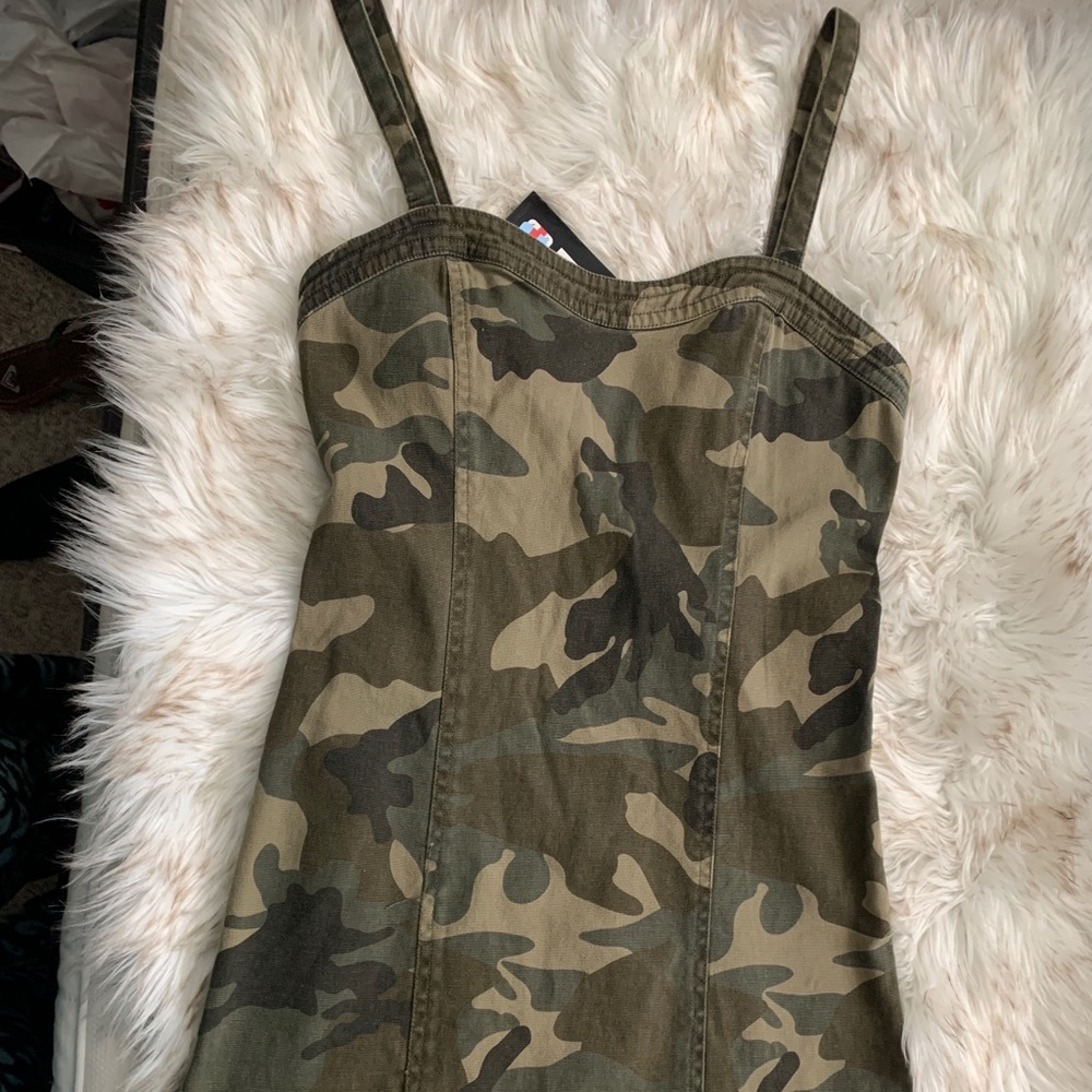 Camp print dress